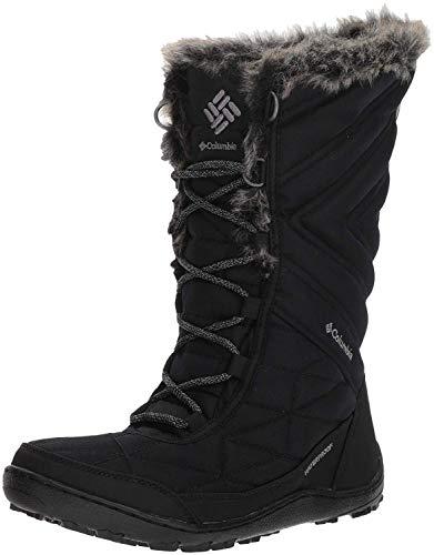 Columbia Minx Mid II Śniegowce Kobiety, Czarny Ti stalowoszary, 38 EU