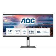 Monitory - AOC U34V5C/BK 34" - miniaturka - grafika 1