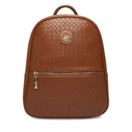 Torebki damskie - Plecak Beverly Hills Polo Club C-BHPC-H-003-08 Brązowy - miniaturka - grafika 1