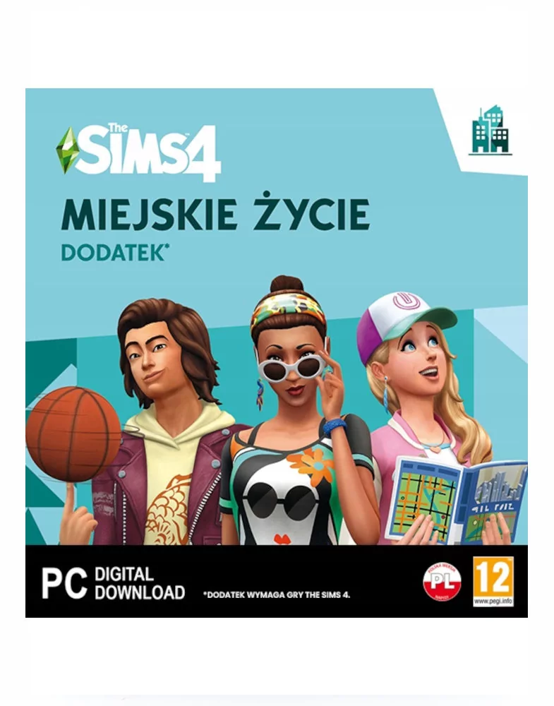 The Sims 4 Miejskie Życie DODATEK / Klucz EA // WYSYŁKA 24h // DOSTAWA TAKŻE W WEEKEND! // TEL. 48 660 20 30