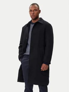 Armani Exchange Płaszcz wełniany XM001121 AF18943 UB101 Granatowy Regular Fit - Płaszcze męskie - miniaturka - grafika 1