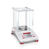 Wagi specjalistyczne - OHAUS AX Adventurer AX125D 82/120 g, 0,01/0,1 mg - waga analityczna semi - micro z dotykowym wyświetlaczem - miniaturka - grafika 1