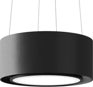 Okapy kuchenne - Okap wyspowy CIARKO DESIGN PIU LIGHT 80 black 640 m3/h - miniaturka - grafika 1