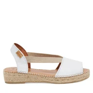 Espadryle damskie - Espadryle Toni Pons Etna Biały - miniaturka - grafika 1