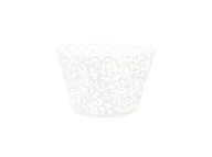 Ciasta i półprodukty do ciast - Papilotki do babeczek białe ażurowe - 10 szt. - miniaturka - grafika 1