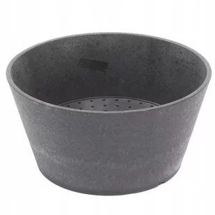 TIERRA VERDE Donica OCTAVIA ECO śr. 30 cm szara TIERRA VERDE - Donice - miniaturka - grafika 1