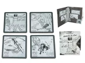 Obrusy i serwetki - Kpl. 4 podkładek korkowych - L. da Vinci (CARMANI) - miniaturka - grafika 1