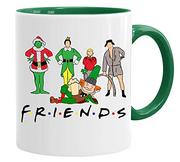 Herbata - Przyjaciele - nowość świąteczny kubek 325 ml najwyższej jakości praca humor herbata kawa kubek - miniaturka - grafika 1