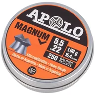Amunicja do wiatrówek - Śrut Apolo Magnum 5.5 mm, 250 szt. 1.00g/15.4gr (13003) - miniaturka - grafika 1