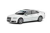 Samochody i pojazdy dla dzieci - Solido Audi S8 D3 V10 2010 White 1:43 4313302 - miniaturka - grafika 1