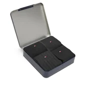 Skarpetki męskie - Skarpety długie Tommy Hilfiger 701235378 Czarny - miniaturka - grafika 1