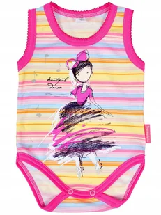 BODY RAMKI RAMIĄCZKO 56 PAMPICIO - Body dla niemowląt - miniaturka - grafika 1