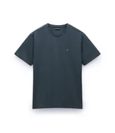 Koszulki męskie - t-shirt uomo napapijri salis ss sum np0a4h8d g1s1 green urban - miniaturka - grafika 1