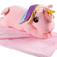 Maskotki i pluszaki - Maskotka przytulak pluszak Unicorn + Kocyk - miniaturka - grafika 1