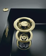 Syfony - Korek automatyczny FLOW PRO złoty z przelewem - miniaturka - grafika 1