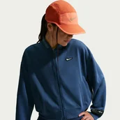 Kurtki damskie - Kurtka zdzianiny dla dużych dzieci (dziewcząt) Nike - Niebieski - miniaturka - grafika 1