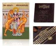 Ikony i obrazy sakralne - Ikona religijna Święty Ignacy Antiocheński - miniaturka - grafika 1