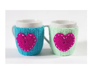 Zestaw 2 kubków w ocieplaczach - Kubki Zestaw 2 kubków w ocieplaczach - Kubki - miniaturka - grafika 1