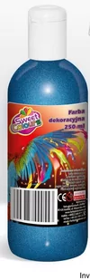 Otocki Farba dekoracyjna metaliczna 250 ml niebieska - Przybory szkolne - miniaturka - grafika 1