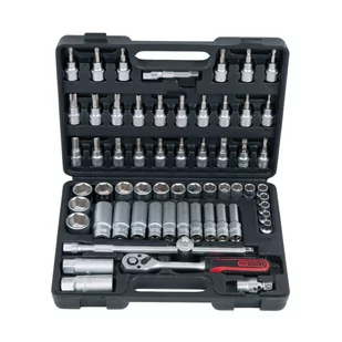 KS Tools 911.0661 KS Tools SuperLock komplet kluczy nasadowych 3/8", 61-częściowy 4042146043448 - Klucze i nasadki - miniaturka - grafika 1
