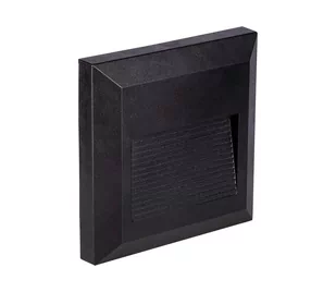 LED Zewnętrzne oświetlenie schodowe LED/2W/230V IP65 3000K czarny - Lampy ogrodowe - miniaturka - grafika 1