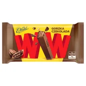 Batoniki - E. Wedel Wafel WW w Gorzkiej Czekoladzie 47g - miniaturka - grafika 1