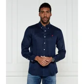 Koszule męskie - POLO RALPH LAUREN Lniana koszula | Custom fit - miniaturka - grafika 1
