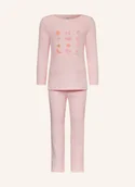 Piżamy dla dziewczynek - Sanetta Piżama rosa - miniaturka - grafika 1