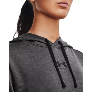 Bluza damska Under Armour Rival Terry Hoodie - Bluzy sportowe damskie - miniaturka - grafika 3