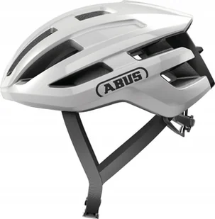 Kask rowerowy Abus Powerdome Shiny White S 51-55cm - Kaski rowerowe Kask rowerowy Abus Powerdome Shiny White S 51-55cm - Kaski rowerowe - miniaturka - grafika 1