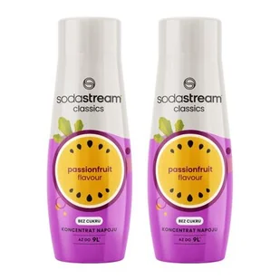 Syrop SODASTREAM Marakuja 2 x 440 ml - Syropy i koncentraty owocowe - miniaturka - grafika 1
