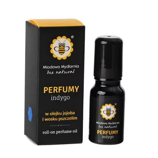 Miodowa Mydlarnia, Perfumy Roll-on, Indygo, 10ml - Wody i perfumy damskie - miniaturka - grafika 1