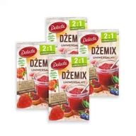 Dodatki do ciast w proszku - Delecta Dżemix uniwersalny 2:1 Zestaw 4 x 30 g - miniaturka - grafika 1