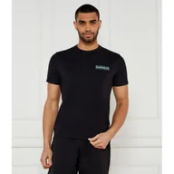 Koszulki męskie - Napapijri T-shirt S-VIGNONI Relaxed fit - miniaturka - grafika 1