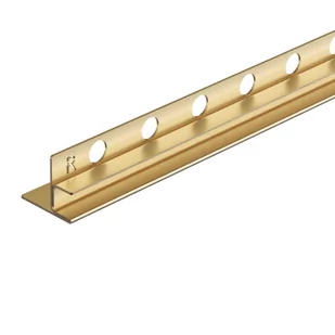 Balneo Listwa spadkowa do szkła - Stripe for glass GOLD 120 cm PRAWA - Akcesoria do armatury i ceramiki - miniaturka - grafika 1