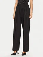 Spodnie damskie - Guess Spodnie materiałowe W5RB68 WGXM2 Czarny Regular Fit - miniaturka - grafika 1