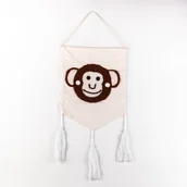 Karuzele dla niemowląt - Ozdoba do pokoju dziecka, makatka SAFARI, 70 x 37 cm - miniaturka - grafika 1