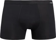 Majtki męskie - Teyli Bokserki męskie bawełniane Levi czarne Czarny 3XL - miniaturka - grafika 1