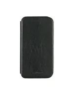 Etui i futerały do telefonów - FUTERAŁ DO SAM GAL S4/S4PLUS FLIP CASE DONSO CZARNY - miniaturka - grafika 1