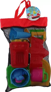 Autko łopatki do piaskownicy zestaw EDDY TOYS 13el - Zabawki do piasku - miniaturka - grafika 2