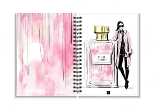 JUFIMI Planer finansowy PERFUMY okładka twarda A5 - Planery - miniaturka - grafika 1