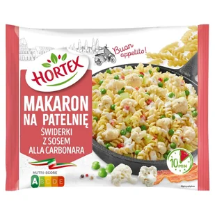 HORTEX Makaron na patelnię z sosem carbonara - Dania mrożone - miniaturka - grafika 1