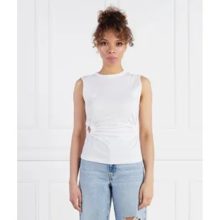 Karl Lagerfeld Top | Regular Fit - Koszulki i topy damskie - miniaturka - grafika 1