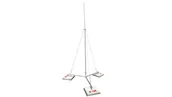 Piorunochrony - Maszt 3 m. aluminiowy na trójnogu KM103T AL /1 kpl./ - miniaturka - grafika 1