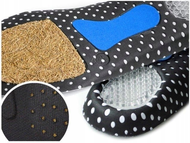 VM Footwear Anatomiczna wkładka do obuwia VM FOOTWEAR, rozm. 38, czarna
