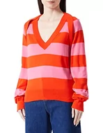 Swetry damskie - BOSS Damski sweter C_fimarissa Knitted_Sweater, Open Miscellaneous961, XS - miniaturka - grafika 1