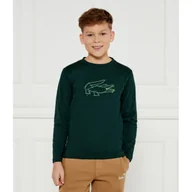 Koszulki dla chłopców - Lacoste Longsleeve Regular Fit - miniaturka - grafika 1