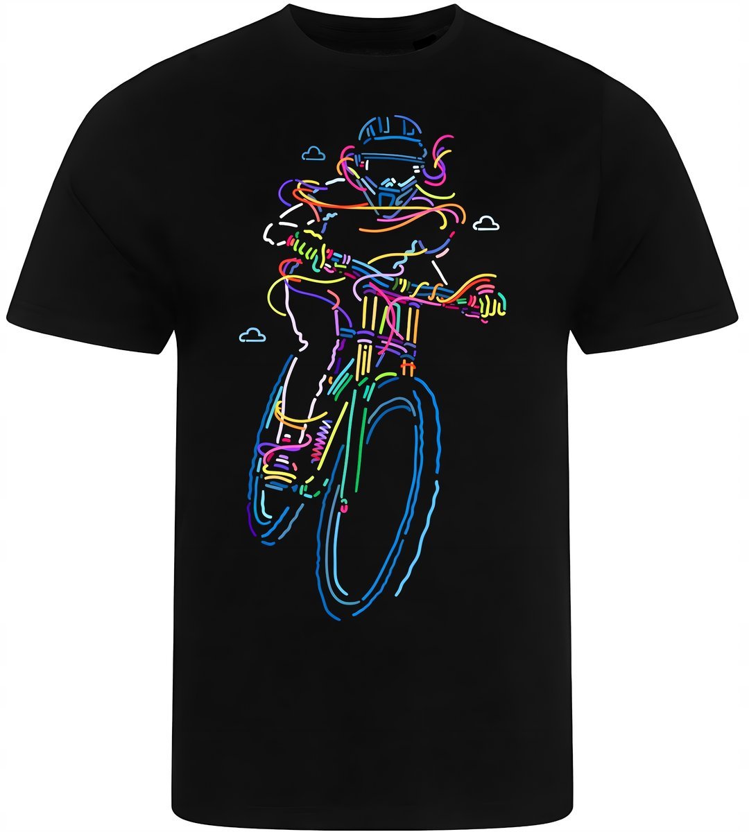KOSZULKA MĘSKA NADRUK DLA ROWERZYSTY ROWEROWA PREZENT PREMIUM S