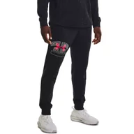 Spodnie męskie - Spodnie dresowe męskie Under Armour Rival Terry Athletic Department Jogger - miniaturka - grafika 1