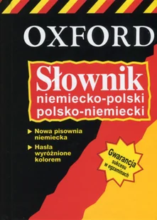 V. Grundy, R. Morris N. i, K. Tkaczyk Oxford. Słownik niemiecko-polski, polsko-niemiecki - Książki do nauki języka niemieckiego - miniaturka - grafika 2
